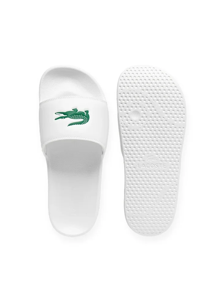 لاكوست Serve Slide 0.0 Single Strap Logo Detailed Slides