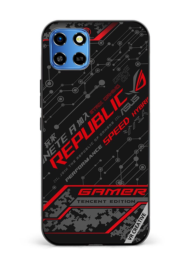 VR CREATIVE Protective Case Cover For Infinix Smart 6 HD Gamer Tencent Edition Design Multicolour - Image 1