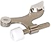 HARDWARE ESSENTIALS Hardware Essentials 851321 Hinge Pin Door Stops Solid and Hollow Doors Satin Nickel  - Image 2