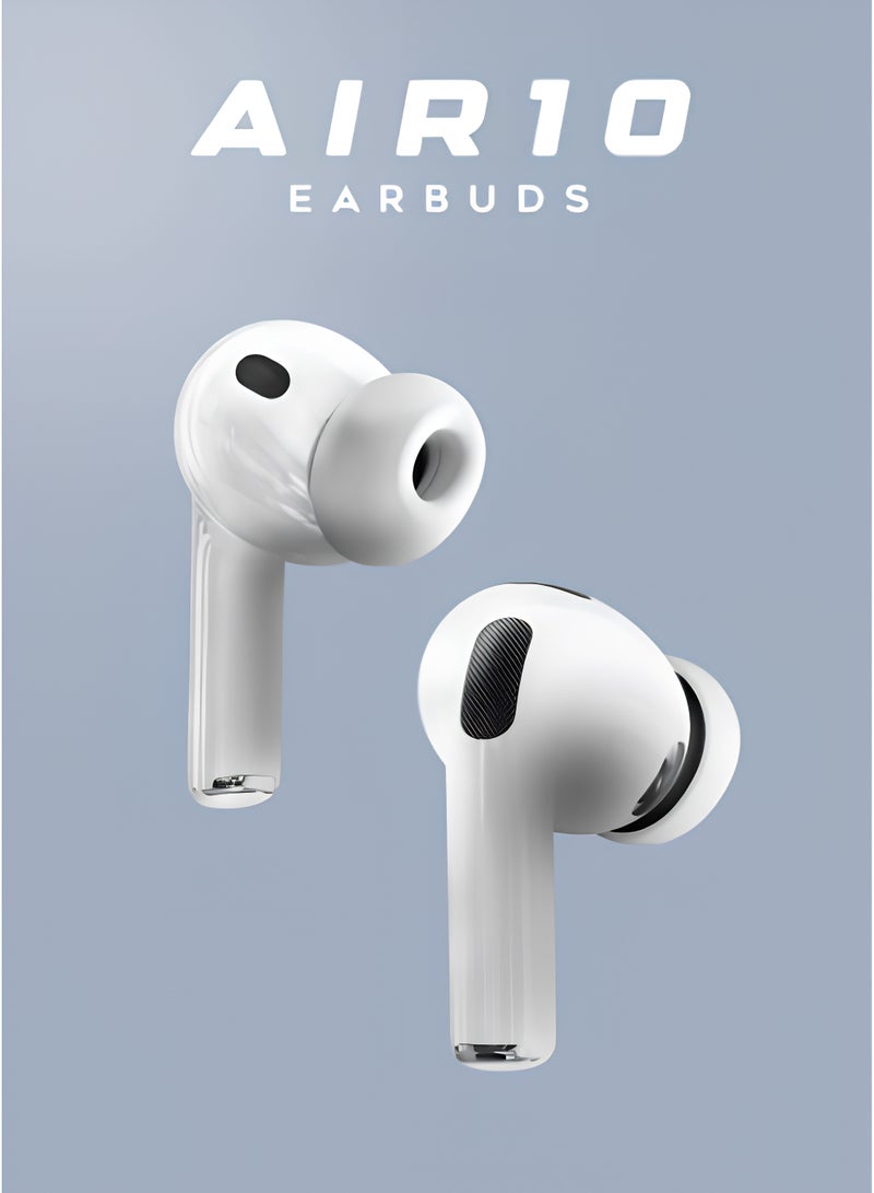 G-TAB AIR 10 Wireless Bluetooth Earbuds – Active Noise Cancellation (ANC), Waterproof Design, Smart Touch Controls, Extra Eartips, 20-Hour Battery Standby, Compatible with iPhone, Samsung & All Bluetooth Devices - Image 5