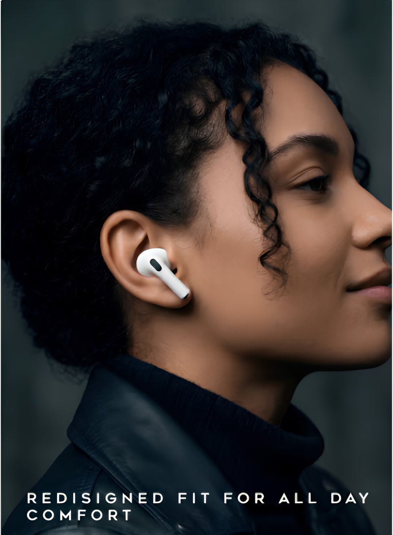 G-TAB AIR 10 Wireless Bluetooth Earbuds – Active Noise Cancellation (ANC), Waterproof Design, Smart Touch Controls, Extra Eartips, 20-Hour Battery Standby, Compatible with iPhone, Samsung & All Bluetooth Devices - Image 3