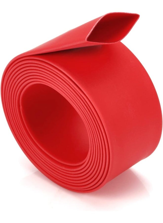 CHANZON Chanzon 3:1 Ratio 1/2" (12.7mm) Heat Shrink Tubing - Marine Grade Waterproof Adhesive Lined - 4Ft Roll (1.22M Total Length) Red Polyolefin Sleeving Wrap Shrinking 3 to 1 Ratio 1pcs  - Image 1