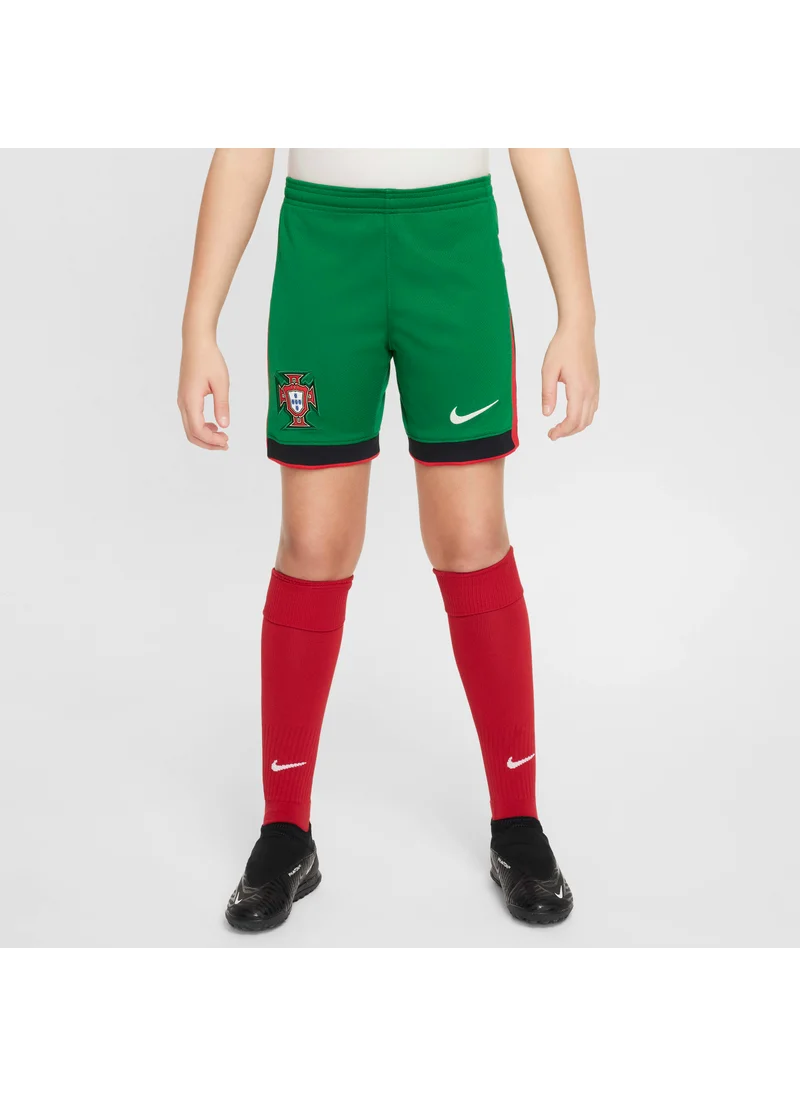Nike Kids' Portugal 2024 Stadium Home Dri-FIT Football Replica Shorts
