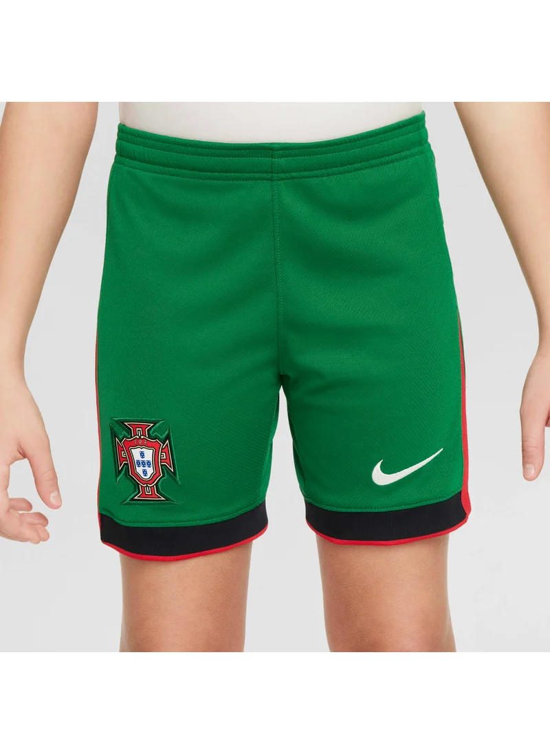 Nike Kids' Portugal 2024 Stadium Home Dri-FIT Football Replica Shorts