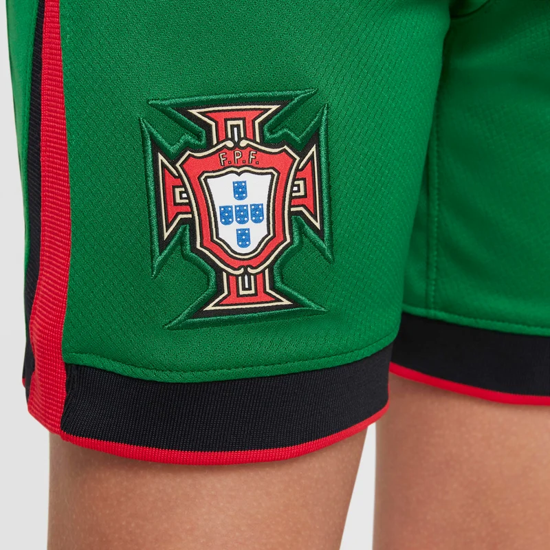 نايكي البرتغال 2024 ستيديوم الأساسي شورت كرة القدم دراي-فت طبق الأصل للأطفال الكبار