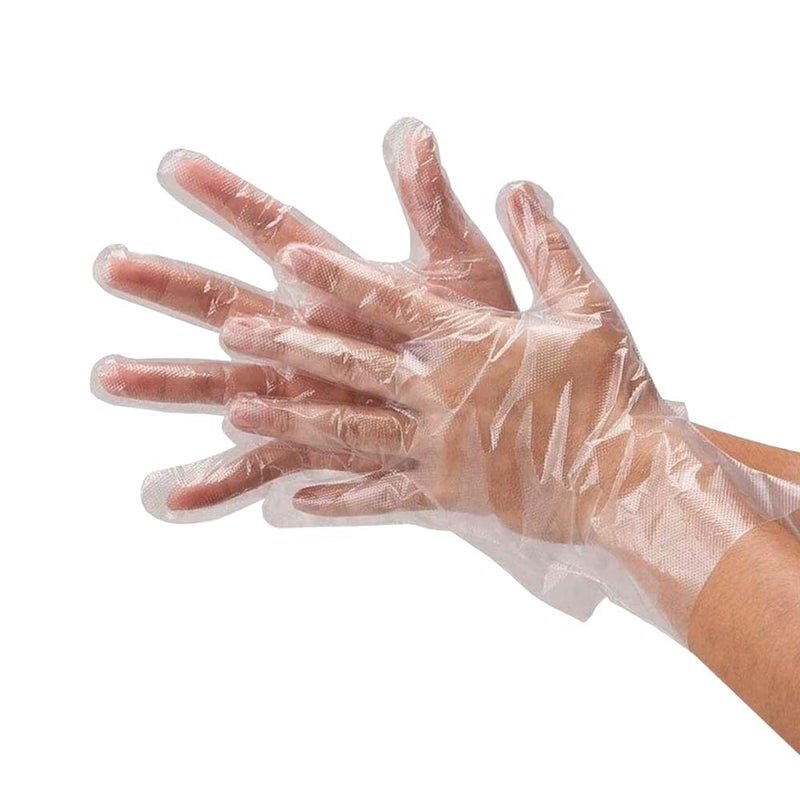 Ezee Multipurpose Disposable Hand Gloves Pack of 100 | Transparent & Disposable Gloves | Universal Size Gloves | For Gardening, Cleaning and Public Areas - Image 2