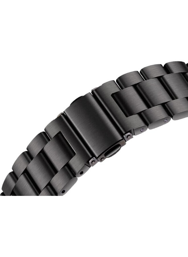 Stiger Compatible Stainless Steel Replacement Watch Band For Huawei Watch 4/4/5/3/Pro/Porsche Design, Xiaomi S4, Honor Magic 2, Oppo Watch 4 Pro - Image 1