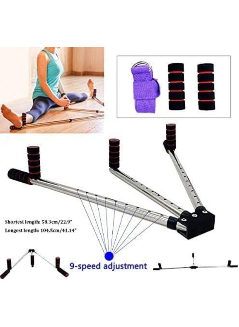 AIWANTO 3 Bar Leg Stretcher Ballet Band, Stretching Equipment Set, Flexibility Training for Mixed Martial Arts Dance Gymnastics Leg Spreader & Split Trainer Stainless Steel Split Machine MMA  - Image 3