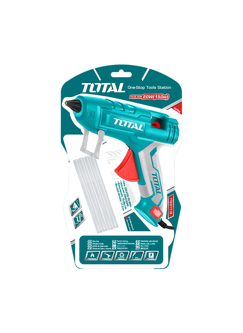 TOTAL Total High-Performance Hot Glue Gun with Rapid Heating 25W  - Image 5