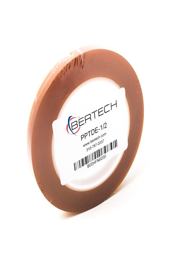 Bertech شريط لاصق مزدوج الجوانب من البولي إيميد من بيرتك - PPTDE-1/2، سمك 1 مل، عرض 1/2 بوصة × طول 36 ياردة، لاصق سيليكون على كلا الجانبين، قلب 3 بوصات، متوافق مع معايير RoHS وREACH - Image 3
