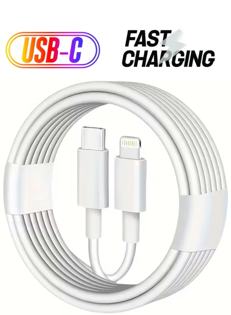 زدترون كابل شحن سريع لأجهزة آيفون [معتمد من Apple MFi] كابل USB-C إلى Lightning بطول 1 متر، متوافق مع أجهزة آيفون 14/14 بلس/14 برو/14 برو ماكس/13/13 برو/12/12 برو/12 برو ماكس/11/آيباد - Image 1