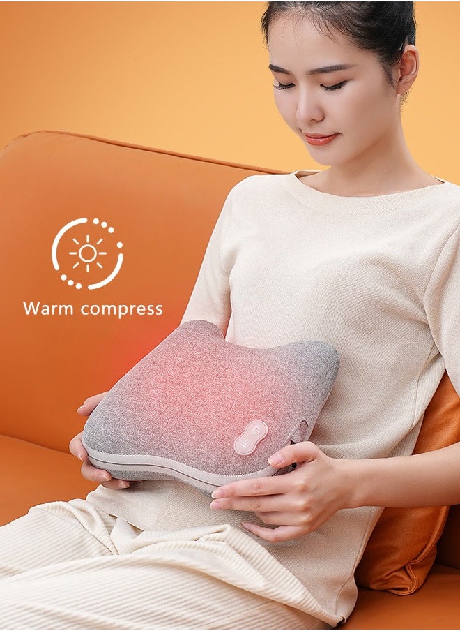 BLOOMING TIME Cervical Spine Massager, Back, Waist, Shoulder, Neck Protector, Kneading And Heating, Full-Body Multifunctional Car Massage Pillow Cushion  - Image 2