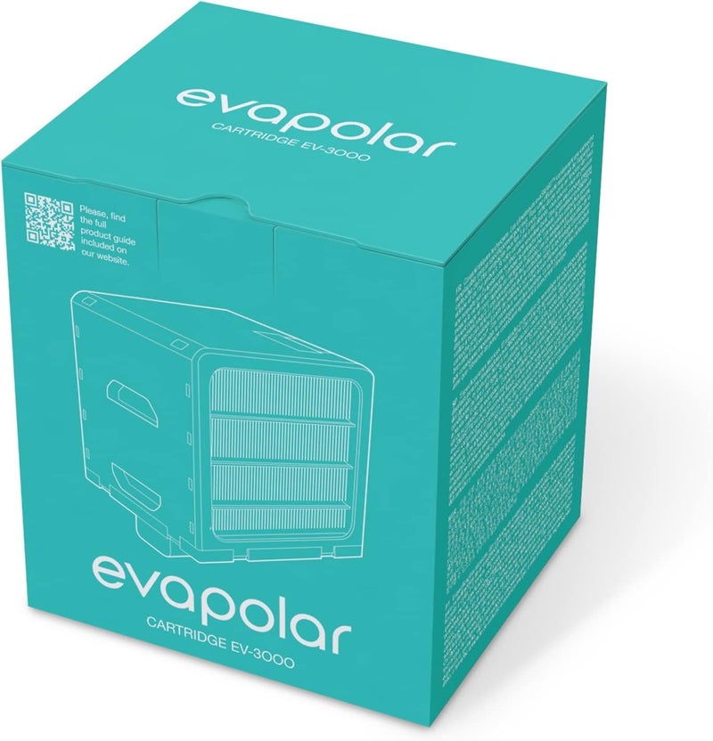 Evapolar evaSMART Air Cooler Spare Cartridge for Evapolar Air Conditioner EV3000 Black