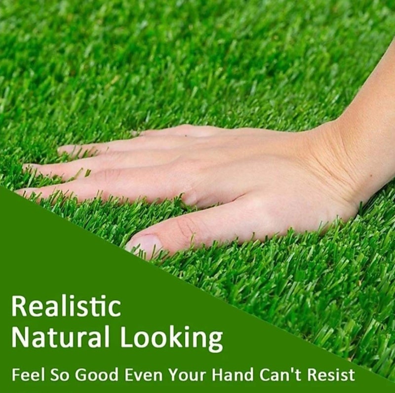 COMFYHOME Comfy Home High Density Super Soft Artificial Grass For Lawn, Garden, Balcony, Terrace, Door, Polypropylene Artificial Grass For Indoor And Outdoor (6 Feet X 4 Feet), Green - Image 3