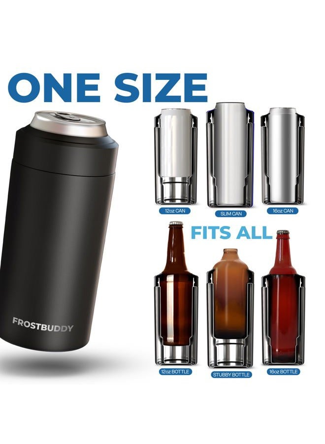 Frost Buddy 40oz Buddy Water Bottle with Straw, Lid & Paracord Handle | 24-Hour Insulated Water Bottle | 40 oz Leak Free | Stainless Steel Water Bottle for Traveling, Sports & Errands - Image 2
