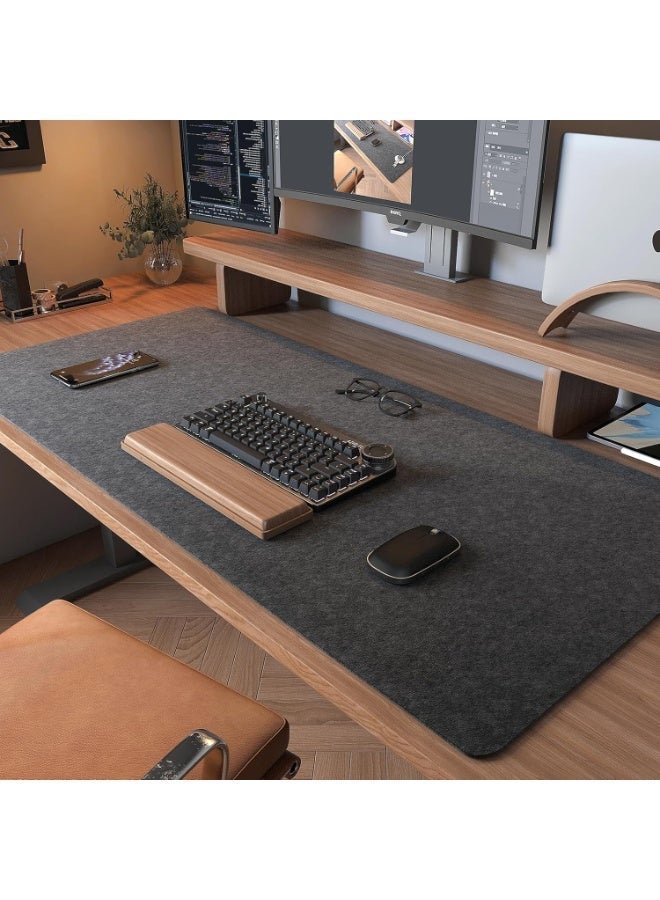 100X40CM Non-Slip Felt Desk Pad Protector | Office Desk Mat | Keyboard Pad | Extra Large Mouse Pad - Image 4