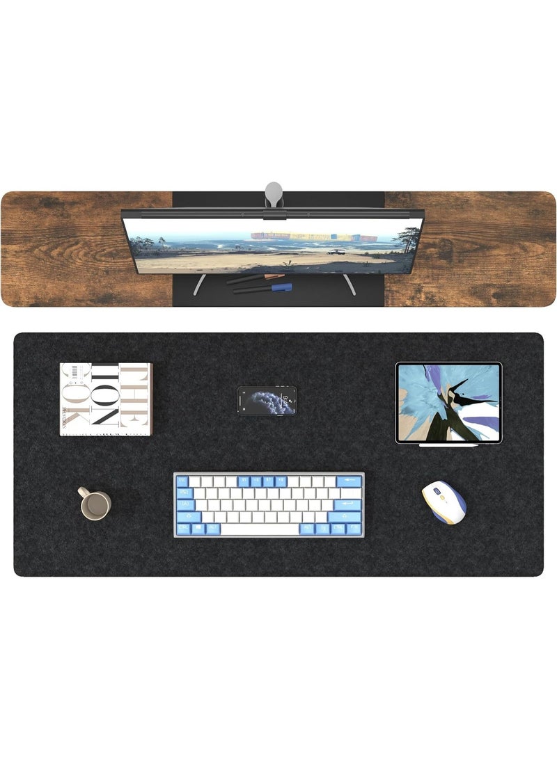 100X40CM Non-Slip Felt Desk Pad Protector | Office Desk Mat | Keyboard Pad | Extra Large Mouse Pad - Image 5