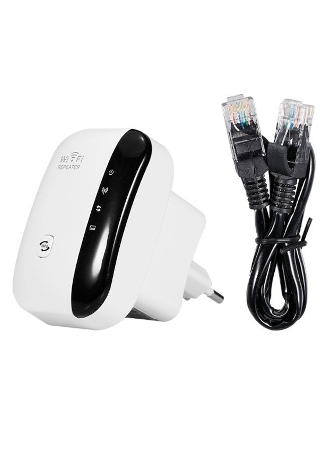 NIBEMINENT WiFi Signal Wireless Amplifier With USB Cable White/Black  - Image 1