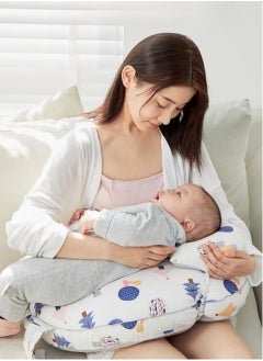 Nursing Pillow for Breastfeeding, Breastfeeding Pillows for More Support, with Adjustable Waist Strap and Removable Cotton Cover - pzsku/Z2517B86348D39C36061FZ/45/_/1719320735/f143f4ac-b351-4434-bf95-ed84c2ffcc36