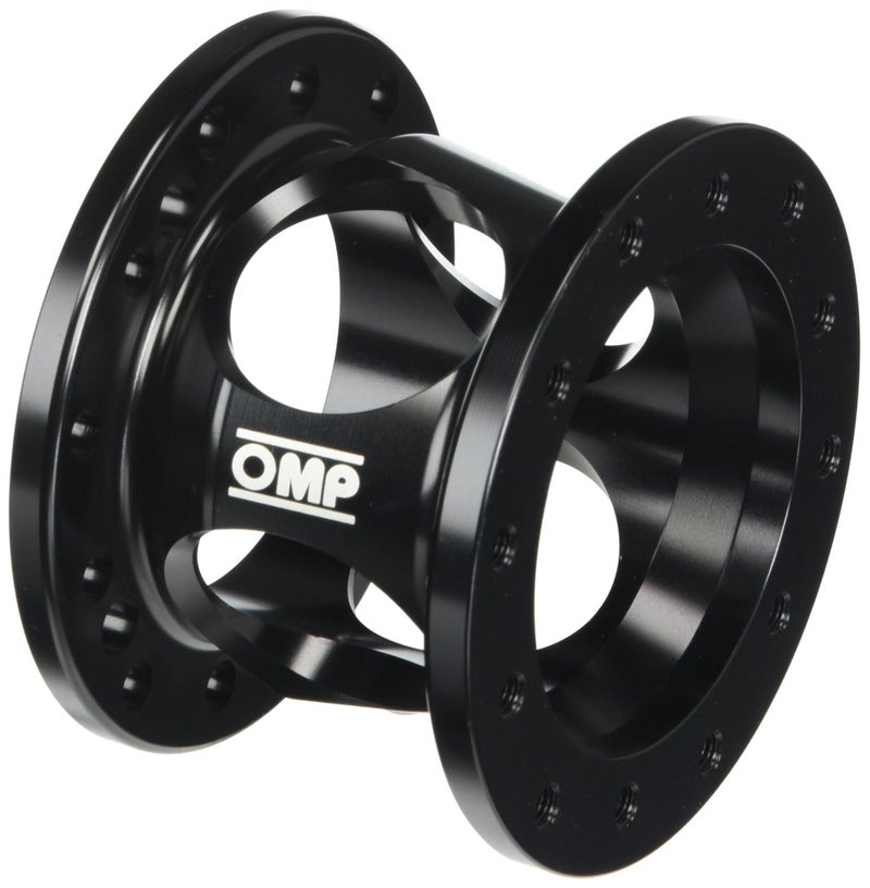 OMP Steering Wheel Spacer, 60 mm Thick, Aluminum, Black Anodize, Each (ODC023171) - Image 3