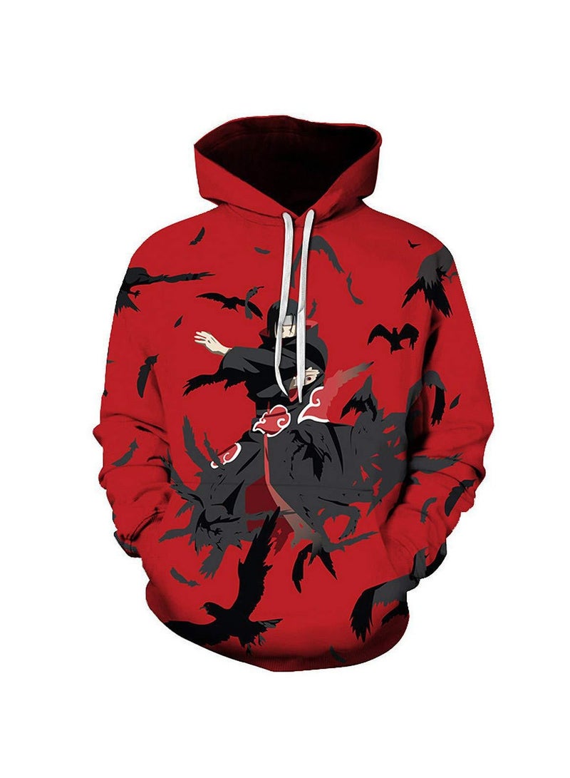 Loquat Anime Surrounding Naruto COS Xiao Organization Yuzhi Bo Itachi Hooded Sweater