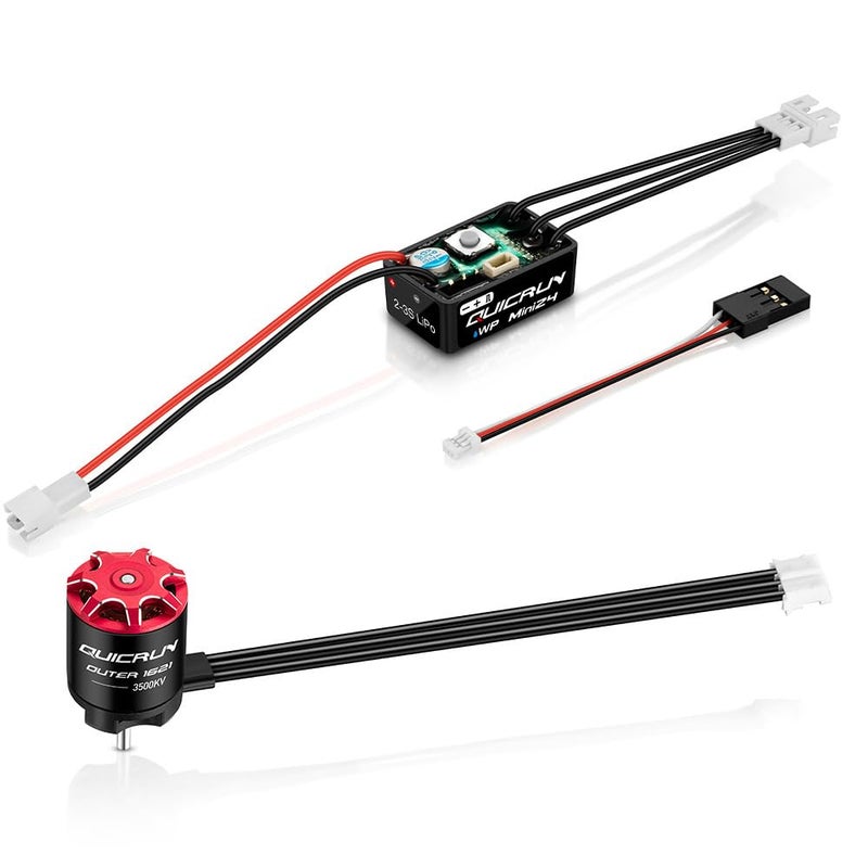 HOBBYWING Quicrun MINI24 Combo Outer 1621SL 3500KV - Image 3