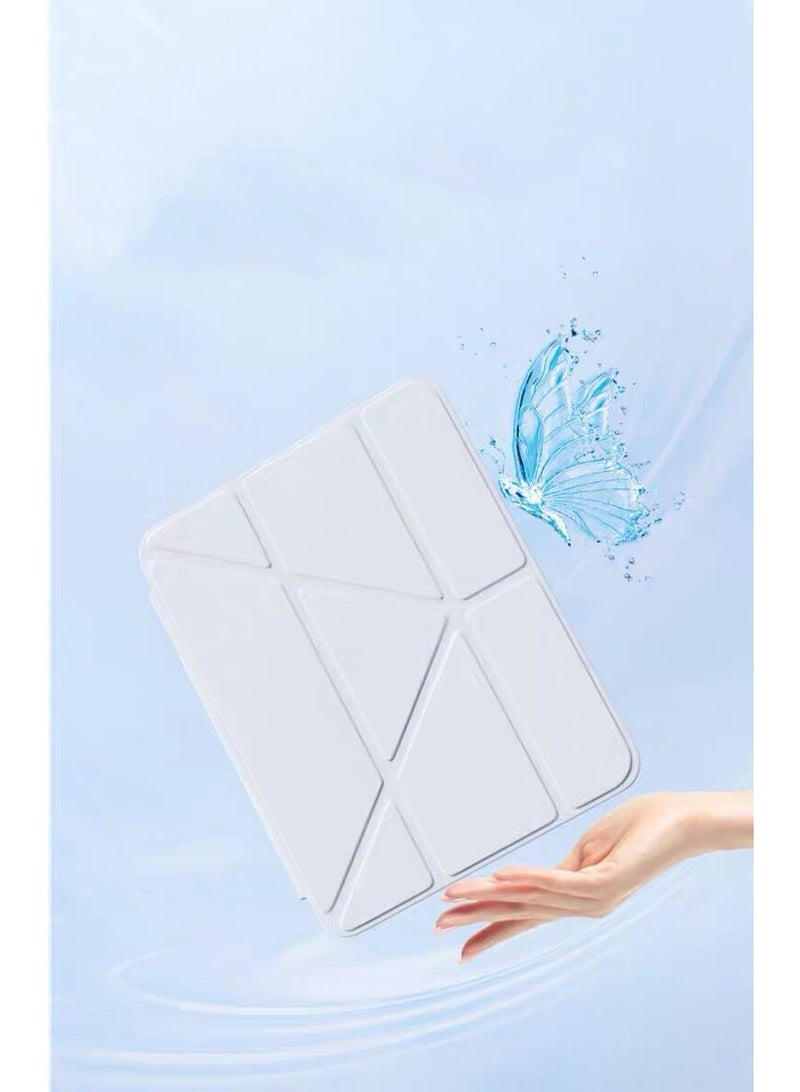 general Case for iPad Pro 11 inch Case (2024/2025),Crystal Clear iPad Case with Pencil Holder,Smart Stand Auto Wake/Sleep Protector - Image 4