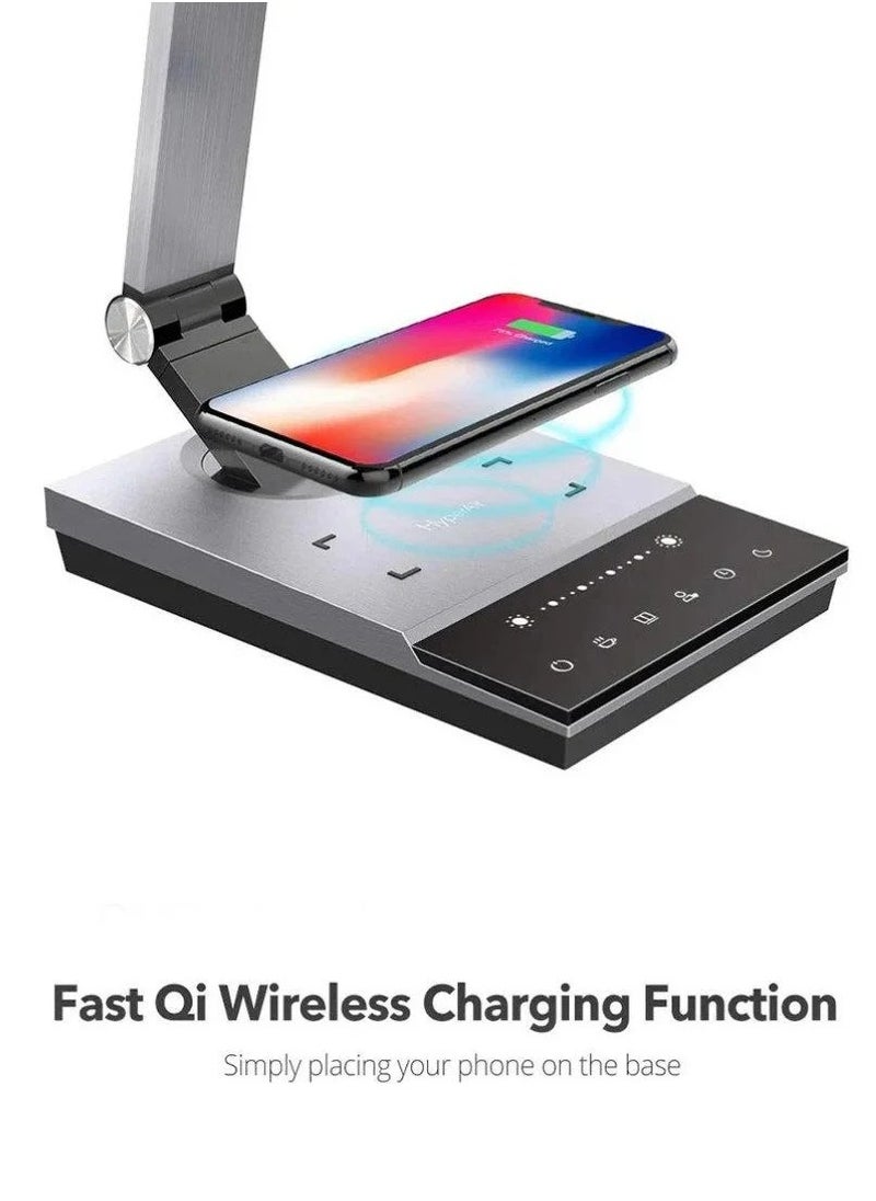 TaoTronics - 2 in 1 Charging Device; Wireless Charger with Multi-color Lighting - Image 1