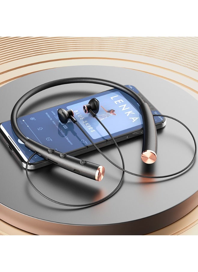 Generic - Wireless Neckband Bluetooth Earphones - Sports, Ultra Long Battery Life, Compatible with Apple, Vivo, Huawei, OPPO, and Android Devices - Image 1