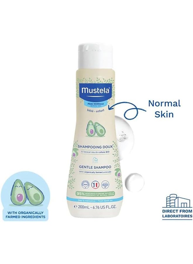 Mustela Baby Gentle Shampoo With Natural Avocado, 200 Ml - Image 3