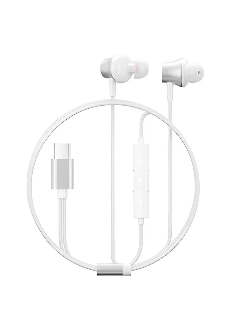 Bavin HX873 Wired Earphone Type-C In-Ear Headphone Headset With Microphone Stereo Audio Sounds Hi-Fi Bass - Image 2