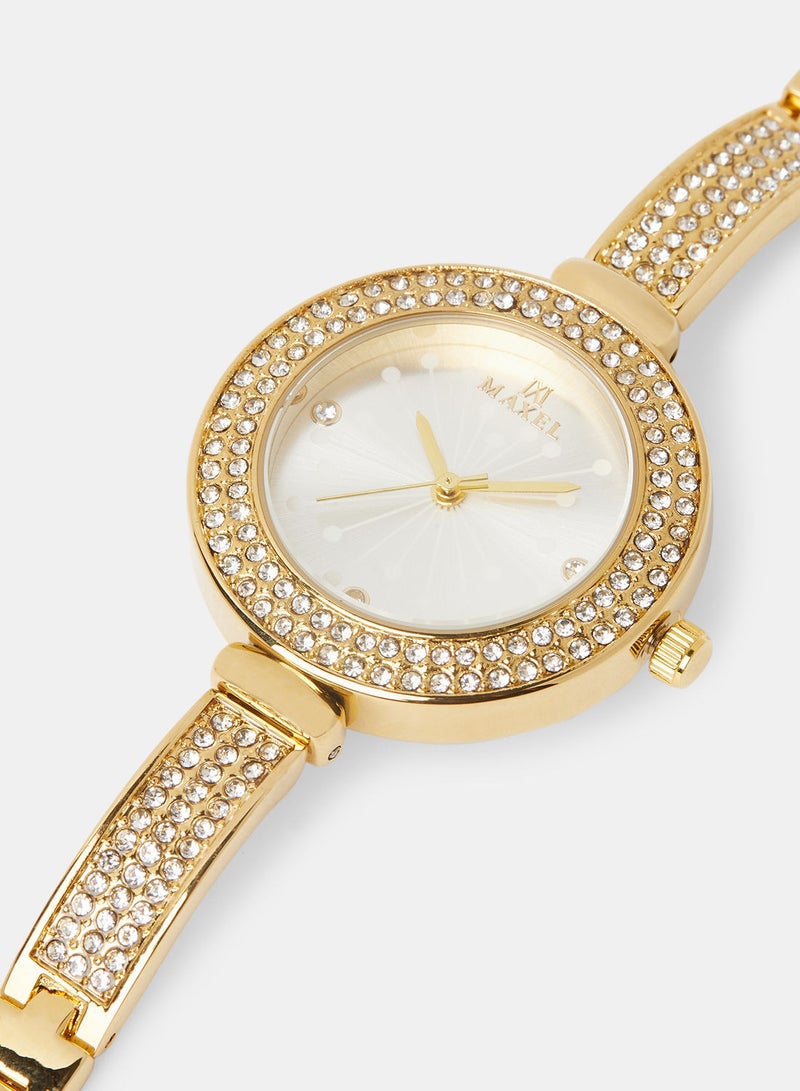 Maxel ساعة يد أنالوج نسائية فيوجن MX213 - 28 مم - Image 2