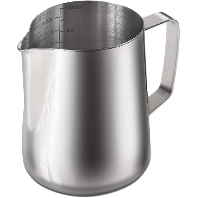 Unity Espresso Steaming Pitchers 20 Oz  600Ml Stainless Steel Frothing Pitcher With Measurement Scale - Image 2
