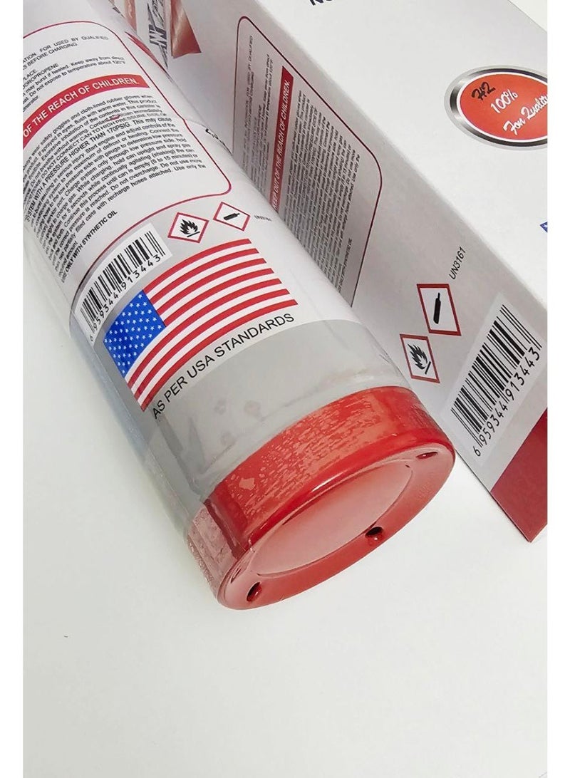 Xpert R1234YF Refrigerant Gas 900g N.W, valve included, as per U.S.A standard - Image 3