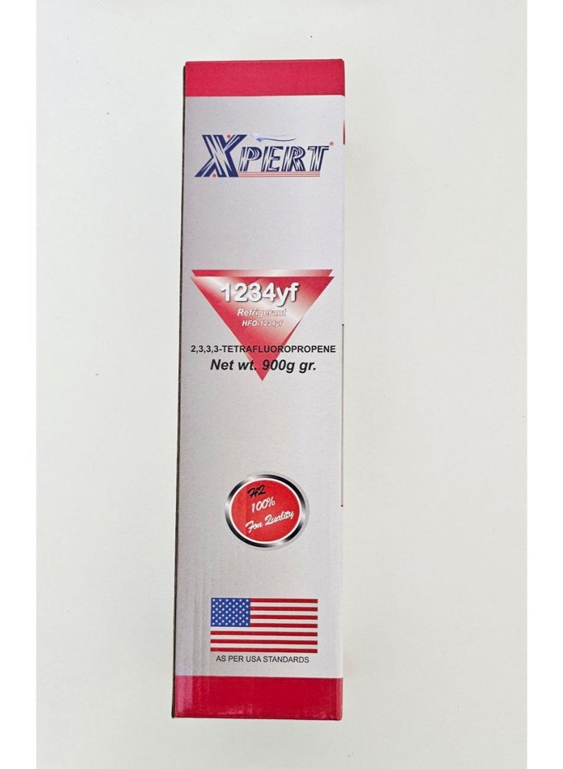 Xpert R1234YF Refrigerant Gas 900g N.W, valve included, as per U.S.A standard - Image 4