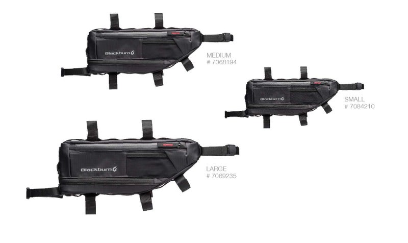Blackburn Outpost Bike Frame Bag (Black, Small) - Image 3