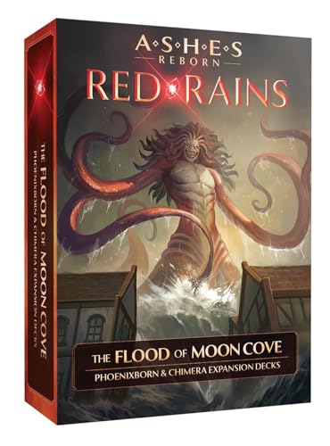 Plaid Hat Games Ashes Reborn Red Rains  The Flood of Moon Cove for Ages 14 and Up 12 Players - Image 1