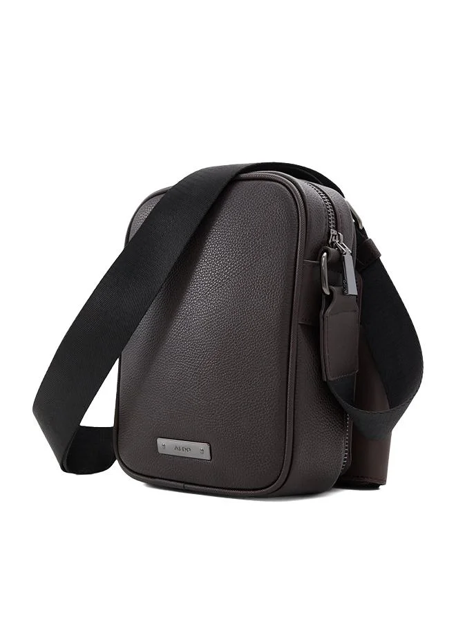 الدو Maximilian Men Brown Crossbody Bag