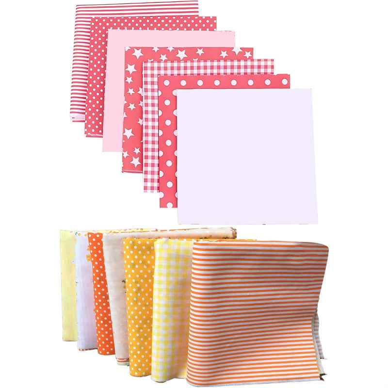 50X50Cm Floral Cotton Fabric Squares Pre Cut Patchwork Sewing Quilting Craft - Image 2
