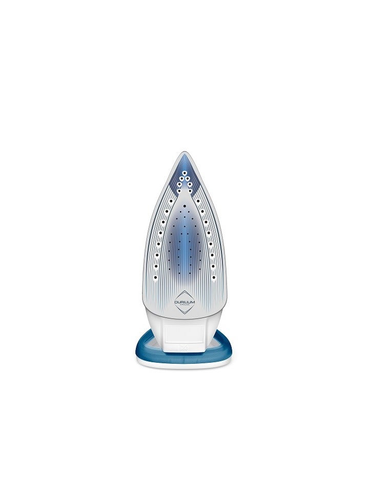 Tefal Easygliss Plus Steam Iron - 2700W, 220gmin, Durilium Soleplate, Blue and White - FV5751E2 270 ml 2700 W FV5751E2 Blue - Image 3
