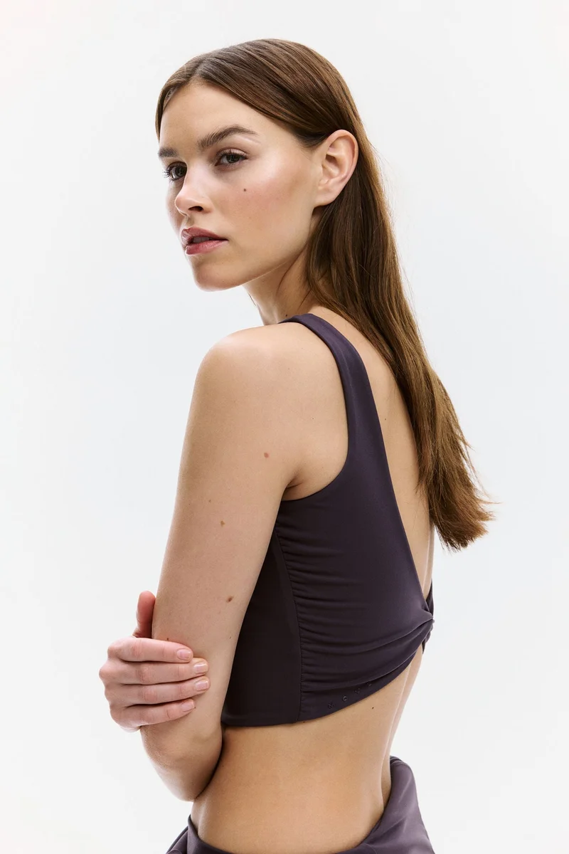 H&M Twist-detail tank top with SoftMove™,