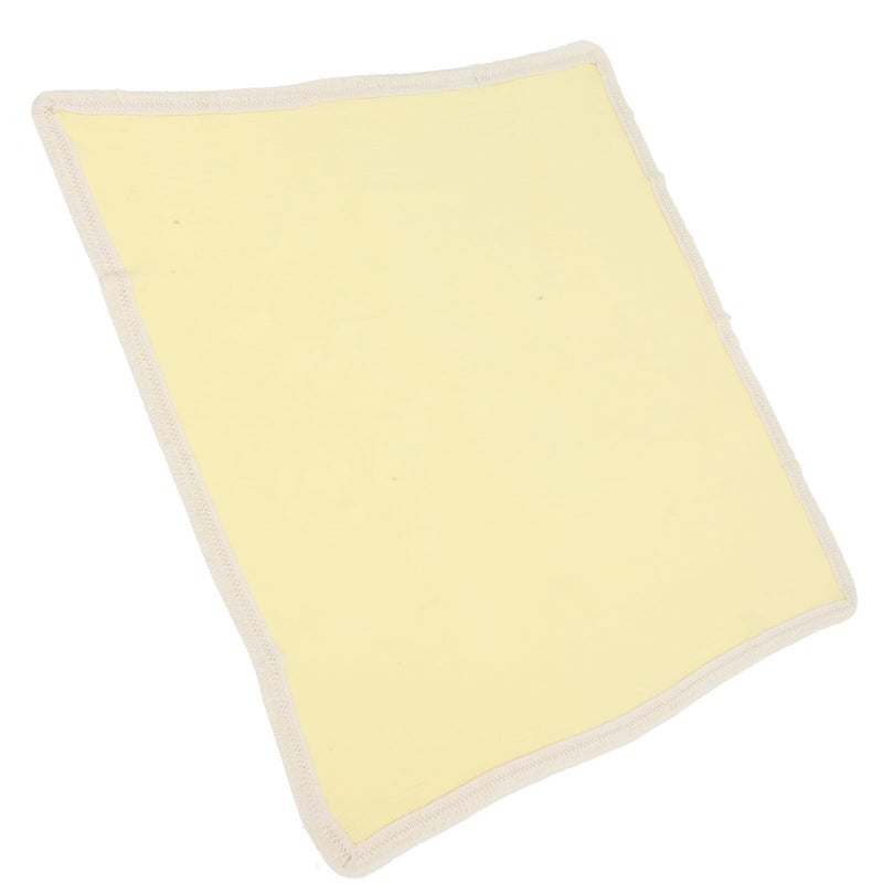 Double Layer Cotton Muslin Receiving Blanket Soft Breathable Newborn Wrap Yellow - Image 2