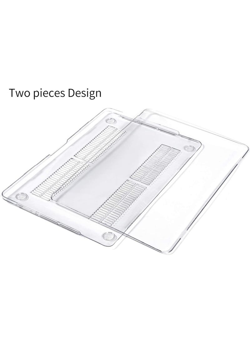 Generic MacBook Air 13 inch Case With keyboard M1 A2337 A2179 A1932 2020 2019 2018 Release, Slim Plastic Matte Hard Cover Compatible Mac Air 13.3 inch with Retina Display (clear)  - Image 3