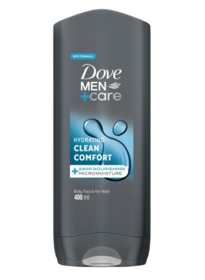 DOVE MEN منظف مرطب 3 في 1 راحة نظيفة - Image 1