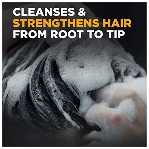 Dove Men+Care Fortifying 2 in 1 Shampoo and Conditioner for a Deep Clean and Fortified Hair Thick and Strong with Caffeine Strengthens and Nourishes Thinning Hair, Gray, 20.4 Fl Oz - Image 2