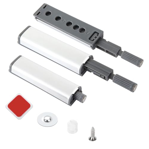 ZIQI 20Pack Push to Open Door Catch, Heavy Duty Touch Latch, Magnetic Push Latches Kitchen Door Push Release Latch for Cabinet for Kitchen Closet Door Closing & Drawer Closure Pop Out - Image 4