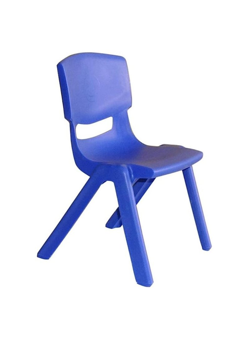 RBWTOYS RBW Toys Kids Chairs durable Plastic Stacking Chair For indoor & outdoor Use Height 28cm (Blue) Chair for kids. - Image 1