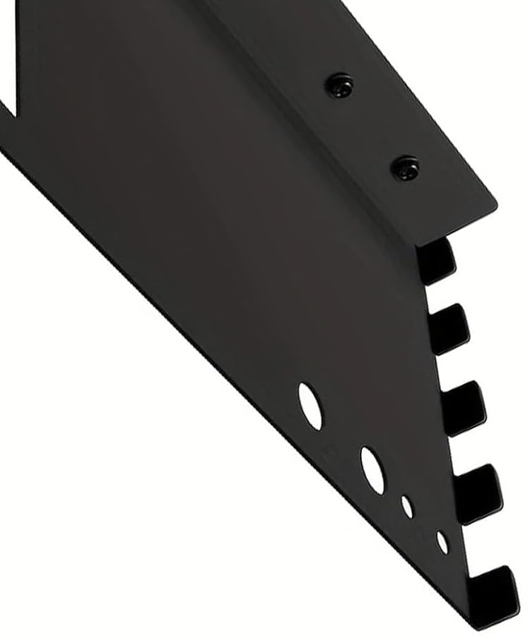 حامل ثقيل للمنشار السلسلي لتخزين الجراج الأسود المنظم - Image 4