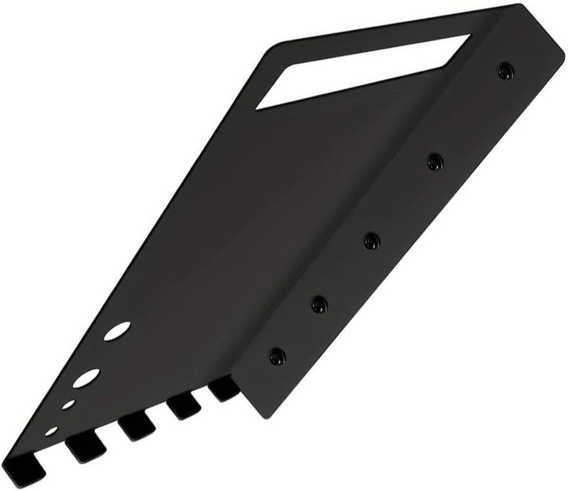 حامل ثقيل للمنشار السلسلي لتخزين الجراج الأسود المنظم - Image 1