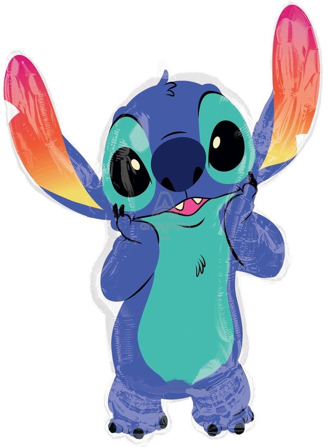 Anagram Angel and Stitch's Birthday Party Supplies 3 pc Balloon Bouquet Decorations - Image 5